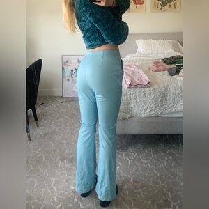 DOLLS KILL Pleather Flare Pans